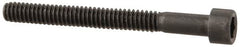 Value Collection - #2-56 UNC Hex Socket Drive, Socket Cap Screw - Alloy Steel, Black Oxide Finish, Partially Threaded, 7/8" Length Under Head - Americas Industrial Supply