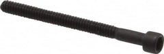 Value Collection - #2-56 UNC Hex Socket Drive, Socket Cap Screw - Alloy Steel, Black Oxide Finish, Partially Threaded, 1" Length Under Head - Americas Industrial Supply