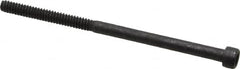 Value Collection - #4-40 UNC Hex Socket Drive, Socket Cap Screw - Alloy Steel, Black Oxide Finish, Partially Threaded, 2" Length Under Head - Americas Industrial Supply