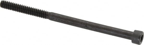 Value Collection - #6-32 UNC Hex Socket Drive, Socket Cap Screw - Alloy Steel, Black Oxide Finish, Partially Threaded, 2-1/4" Length Under Head - Americas Industrial Supply