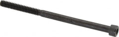 Value Collection - #6-32 UNC Hex Socket Drive, Socket Cap Screw - Alloy Steel, Black Oxide Finish, Partially Threaded, 2-1/4" Length Under Head - Americas Industrial Supply