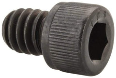 Value Collection - 1/4-20 UNC Hex Socket Drive, Socket Cap Screw - Alloy Steel, Black Oxide Finish, Fully Threaded, 5/16" Length Under Head - Americas Industrial Supply