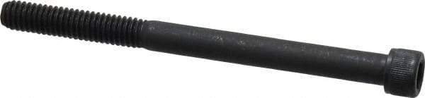 Value Collection - 5/16-18 UNC Hex Socket Drive, Socket Cap Screw - Alloy Steel, Black Oxide Finish, Partially Threaded, 4" Length Under Head - Americas Industrial Supply