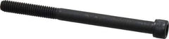 Value Collection - 5/16-18 UNC Hex Socket Drive, Socket Cap Screw - Alloy Steel, Black Oxide Finish, Partially Threaded, 4" Length Under Head - Americas Industrial Supply