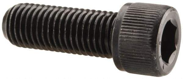 Value Collection - 5/16-24 UNF Hex Socket Drive, Socket Cap Screw - Alloy Steel, Black Oxide Finish, Fully Threaded, 7/8" Length Under Head - Americas Industrial Supply
