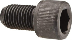 Value Collection - 3/8-24 UNF Hex Socket Drive, Socket Cap Screw - Alloy Steel, Black Oxide Finish, Fully Threaded, 5/8" Length Under Head - Americas Industrial Supply