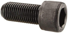 Value Collection - 3/8-24 UNF Hex Socket Drive, Socket Cap Screw - Alloy Steel, Black Oxide Finish, Fully Threaded, 7/8" Length Under Head - Americas Industrial Supply
