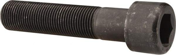 Value Collection - 3/4-16 UNF Hex Socket Drive, Socket Cap Screw - Alloy Steel, Black Oxide Finish, Partially Threaded, 3-1/2" Length Under Head - Americas Industrial Supply