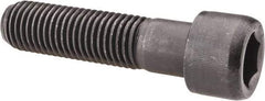 Value Collection - 7/8-9 UNC Hex Socket Drive, Socket Cap Screw - Alloy Steel, Black Oxide Finish, Partially Threaded, 3-1/2" Length Under Head - Americas Industrial Supply