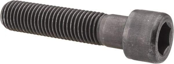 Value Collection - 7/8-9 UNC Hex Socket Drive, Socket Cap Screw - Alloy Steel, Black Oxide Finish, Partially Threaded, 4" Length Under Head - Americas Industrial Supply