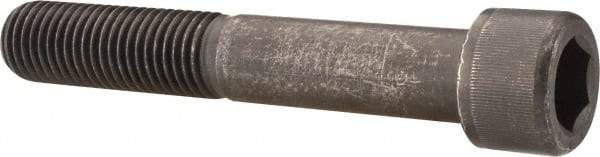 Value Collection - 7/8-9 UNC Hex Socket Drive, Socket Cap Screw - Alloy Steel, Black Oxide Finish, Partially Threaded, 5-1/2" Length Under Head - Americas Industrial Supply