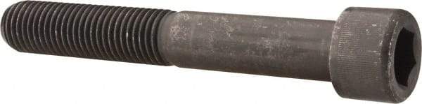 Value Collection - 7/8-9 UNC Hex Socket Drive, Socket Cap Screw - Alloy Steel, Black Oxide Finish, Partially Threaded, 6" Length Under Head - Americas Industrial Supply