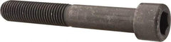 Value Collection - 7/8-9 UNC Hex Socket Drive, Socket Cap Screw - Alloy Steel, Black Oxide Finish, Partially Threaded, 6" Length Under Head - Americas Industrial Supply