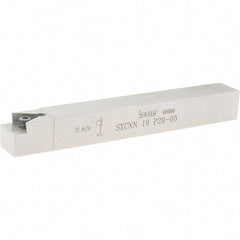 Iscar - External, SXCN, 90° Lead Angle, XNUW 2006 Compatible, Indexable Profiling Toolholder - 3/4 Inch Shank Height, 3/4 Inch Shank Width, 6 Inch Overall Length, Steel - Americas Industrial Supply