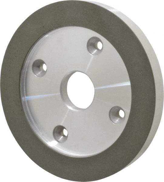 Made in USA - 6" Diam, 1-1/4" Hole Size, 3/4" Overall Thickness, 150 Grit, Type 6 Tool & Cutter Grinding Wheel - Very Fine Grade, Diamond - Americas Industrial Supply