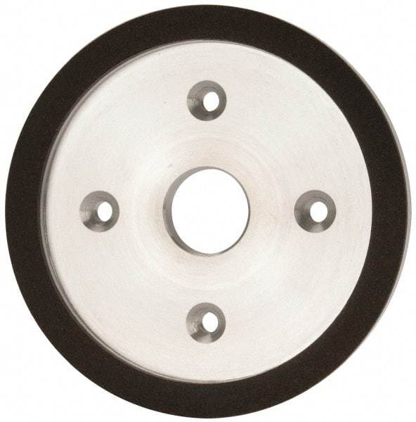Made in USA - 6" Diam, 1-1/4" Hole Size, 3/4" Overall Thickness, 100 Grit, Type 6 Tool & Cutter Grinding Wheel - Fine Grade, Diamond - Americas Industrial Supply
