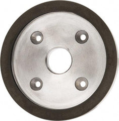 Made in USA - 6" Diam, 1-1/4" Hole Size, 3/4" Overall Thickness, 220 Grit, Type 6 Tool & Cutter Grinding Wheel - Very Fine Grade, Diamond - Americas Industrial Supply