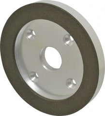 Made in USA - 6" Diam, 1-1/4" Hole Size, 3/4" Overall Thickness, 100 Grit, Type 6 Tool & Cutter Grinding Wheel - Fine Grade, Diamond - Americas Industrial Supply