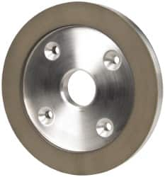 Made in USA - 6" Diam, 1-1/4" Hole Size, 3/4" Overall Thickness, 150 Grit, Type 6 Tool & Cutter Grinding Wheel - Very Fine Grade, Diamond - Americas Industrial Supply