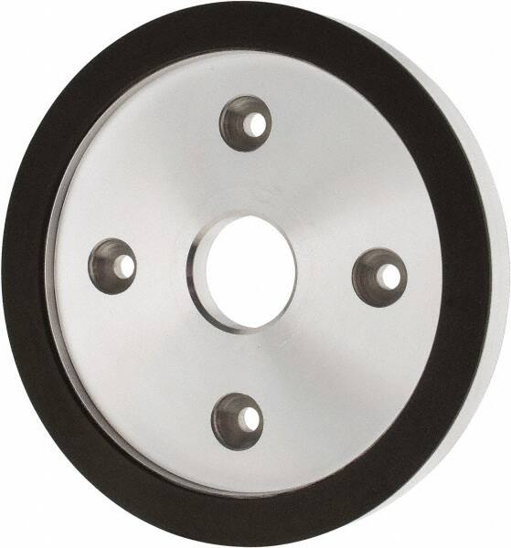 Made in USA - 6" Diam, 1-1/4" Hole Size, 3/4" Overall Thickness, 220 Grit, Type 6 Tool & Cutter Grinding Wheel - Very Fine Grade, Diamond - Americas Industrial Supply