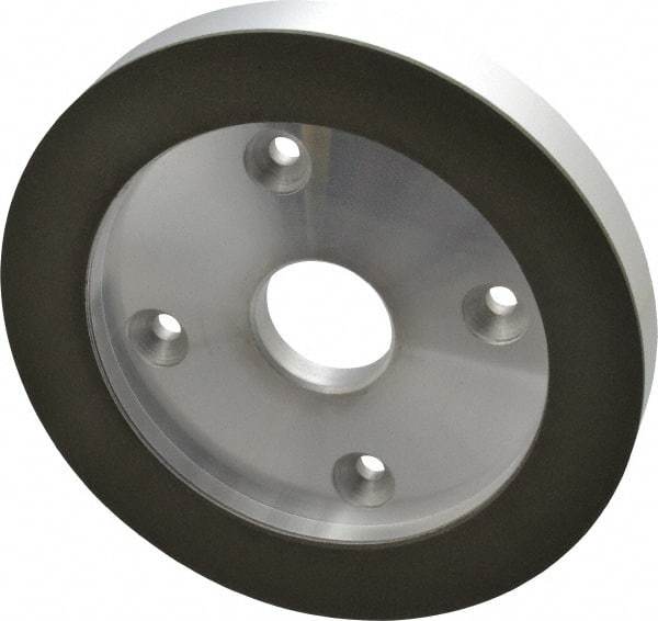 Made in USA - 6" Diam, 1-1/4" Hole Size, 3/4" Overall Thickness, 150 Grit, Type 6 Tool & Cutter Grinding Wheel - Very Fine Grade, Diamond - Americas Industrial Supply