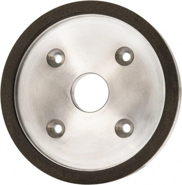 Made in USA - 6" Diam, 1-1/4" Hole Size, 3/4" Overall Thickness, 150 Grit, Type 6 Tool & Cutter Grinding Wheel - Very Fine Grade, Diamond - Americas Industrial Supply