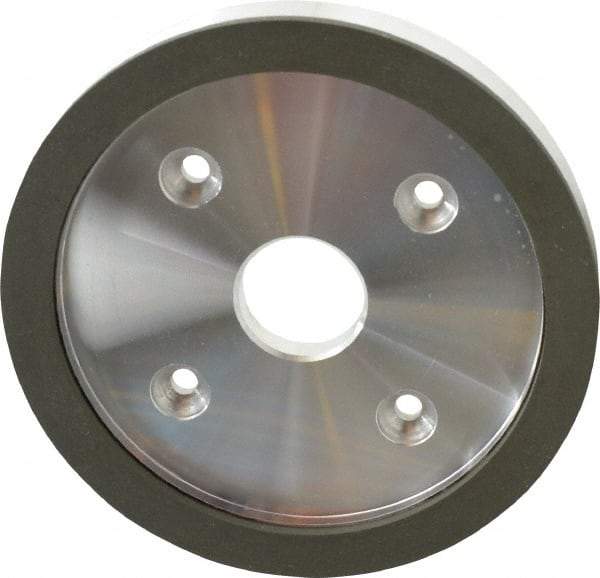 Made in USA - 6" Diam, 1-1/4" Hole Size, 3/4" Overall Thickness, 150 Grit, Type 6 Tool & Cutter Grinding Wheel - Very Fine Grade, Diamond - Americas Industrial Supply