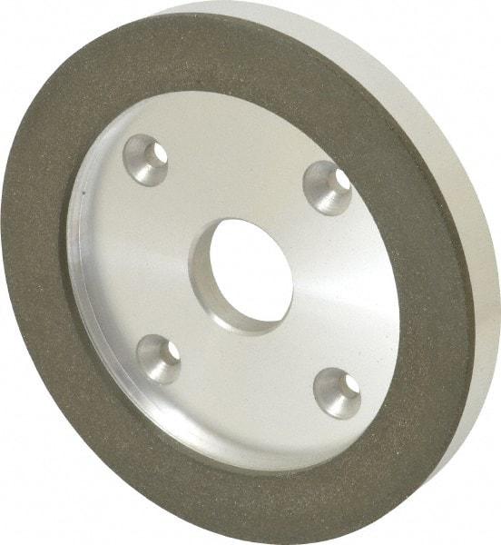 Made in USA - 6" Diam, 1-1/4" Hole Size, 3/4" Overall Thickness, 100 Grit, Type 6 Tool & Cutter Grinding Wheel - Fine Grade, Diamond - Americas Industrial Supply