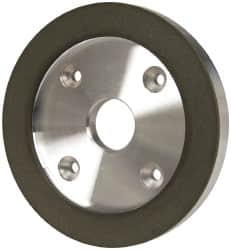 Made in USA - 6" Diam, 1-1/4" Hole Size, 3/4" Overall Thickness, 150 Grit, Type 6 Tool & Cutter Grinding Wheel - Very Fine Grade, Diamond - Americas Industrial Supply