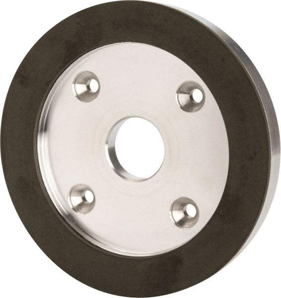 Made in USA - 6" Diam, 1-1/4" Hole Size, 3/4" Overall Thickness, 220 Grit, Type 6 Tool & Cutter Grinding Wheel - Very Fine Grade, Diamond - Americas Industrial Supply