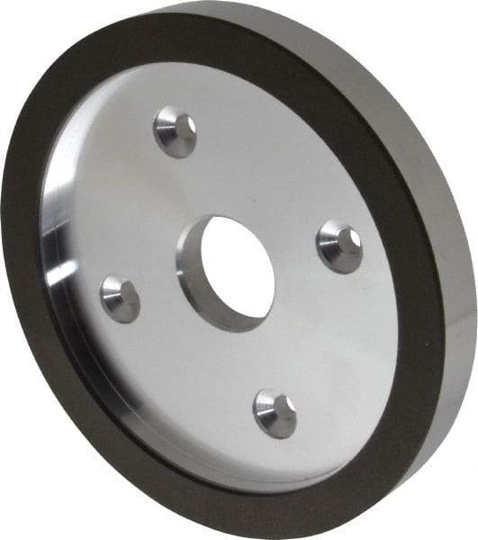 Made in USA - 6" Diam, 1-1/4" Hole Size, 3/4" Overall Thickness, 150 Grit, Type 6 Tool & Cutter Grinding Wheel - Very Fine Grade, Diamond - Americas Industrial Supply