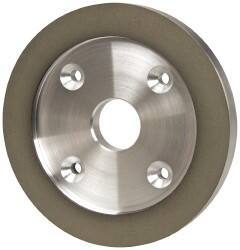 Made in USA - 6" Diam, 1-1/4" Hole Size, 3/4" Overall Thickness, 150 Grit, Type 6 Tool & Cutter Grinding Wheel - Very Fine Grade, Diamond - Americas Industrial Supply