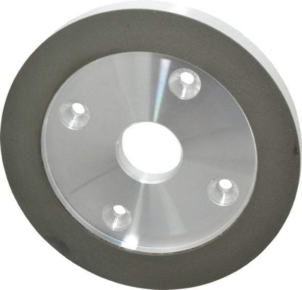 Made in USA - 6" Diam, 1-1/4" Hole Size, 3/4" Overall Thickness, 220 Grit, Type 6 Tool & Cutter Grinding Wheel - Very Fine Grade, Diamond - Americas Industrial Supply