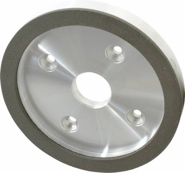 Made in USA - 6" Diam, 1-1/4" Hole Size, 3/4" Overall Thickness, 100 Grit, Type 6 Tool & Cutter Grinding Wheel - Fine Grade, Diamond - Americas Industrial Supply