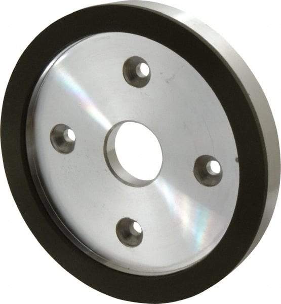 Made in USA - 6" Diam, 1-1/4" Hole Size, 3/4" Overall Thickness, 150 Grit, Type 6 Tool & Cutter Grinding Wheel - Very Fine Grade, Diamond - Americas Industrial Supply