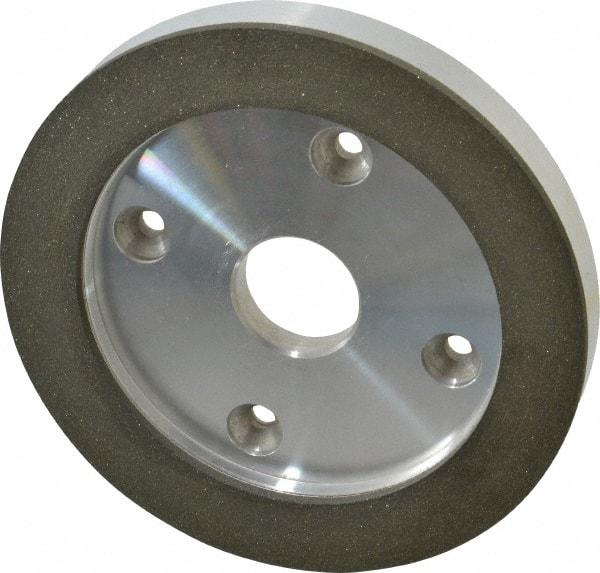 Made in USA - 6" Diam, 1-1/4" Hole Size, 3/4" Overall Thickness, 100 Grit, Type 6 Tool & Cutter Grinding Wheel - Fine Grade, Diamond - Americas Industrial Supply