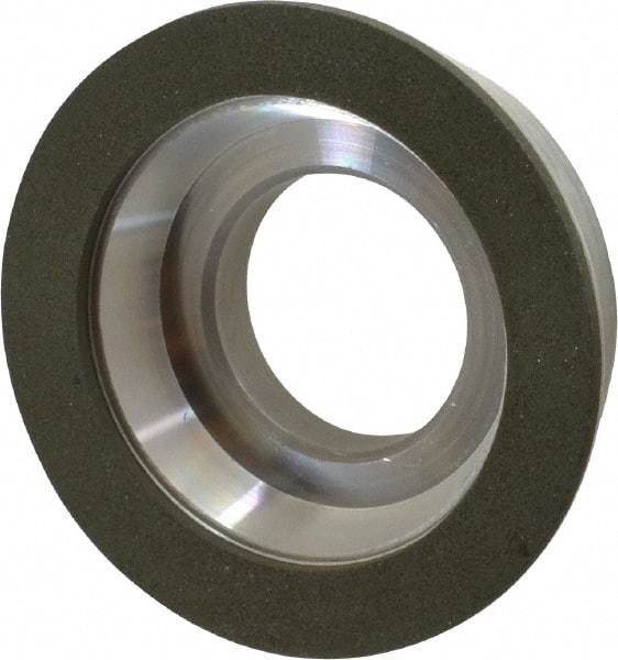 Made in USA - 3" Diam, 1-1/4" Hole Size, 7/8" Overall Thickness, 150 Grit, Type 11 Tool & Cutter Grinding Wheel - Very Fine Grade, Diamond - Americas Industrial Supply