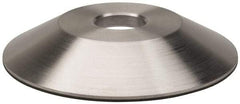 Made in USA - 6" Diam, 1-1/4" Hole Size, 1" Overall Thickness, 100 Grit, Type 12 Tool & Cutter Grinding Wheel - Fine Grade, Diamond - Americas Industrial Supply