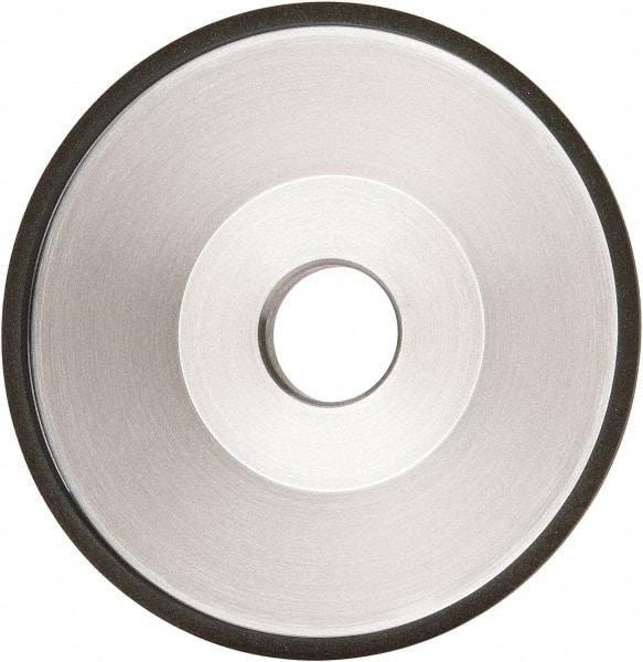 Made in USA - 6" Diam, 1-1/4" Hole Size, 1" Overall Thickness, 150 Grit, Type 12 Tool & Cutter Grinding Wheel - Very Fine Grade, Diamond - Americas Industrial Supply