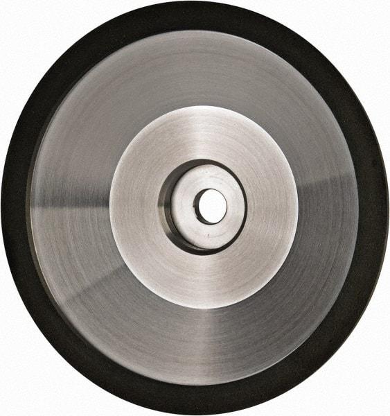 Made in USA - 6" Diam, 1-1/4" Hole Size, 1" Overall Thickness, 150 Grit, Type 12 Tool & Cutter Grinding Wheel - Very Fine Grade, Diamond - Americas Industrial Supply