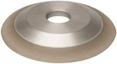 Made in USA - 6" Diam, 1-1/4" Hole Size, 3/4" Overall Thickness, 100 Grit, Type 12 Tool & Cutter Grinding Wheel - Fine Grade, Diamond - Americas Industrial Supply