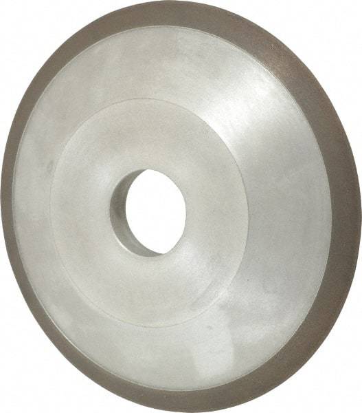 Made in USA - 6" Diam, 1-1/4" Hole Size, 3/4" Overall Thickness, 150 Grit, Type 12 Tool & Cutter Grinding Wheel - Very Fine Grade, Diamond - Americas Industrial Supply