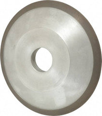 Made in USA - 6" Diam, 1-1/4" Hole Size, 3/4" Overall Thickness, 150 Grit, Type 12 Tool & Cutter Grinding Wheel - Very Fine Grade, Diamond - Americas Industrial Supply