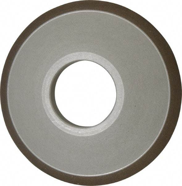 Made in USA - 3-1/2" Diam, 1-1/4" Hole Size, 3/4" Overall Thickness, 150 Grit, Type 15 Tool & Cutter Grinding Wheel - Very Fine Grade, Diamond - Americas Industrial Supply