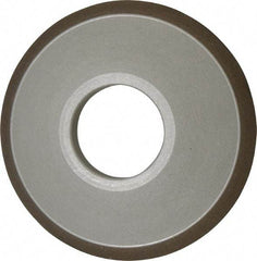 Made in USA - 3-1/2" Diam, 1-1/4" Hole Size, 3/4" Overall Thickness, 150 Grit, Type 15 Tool & Cutter Grinding Wheel - Very Fine Grade, Diamond - Americas Industrial Supply