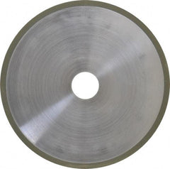Made in USA - 8" 120 Grit Diamond Cutoff Wheel - 1-1/4" Arbor, Use with Circular Saws - Americas Industrial Supply