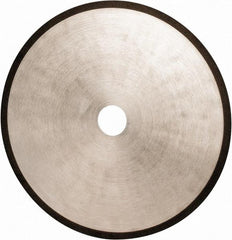 Made in USA - 10" 100 Grit Diamond Cutoff Wheel - 1-1/4" Arbor, Use with Circular Saws - Americas Industrial Supply