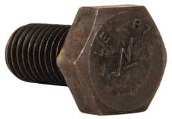 Made in USA - 5/8-11 Thread, 1-1/4" Length Under Head, Alloy Steel Hex Head Bolt - Uncoated, UNC Thread, ASTM A193, Grade B7 - Americas Industrial Supply