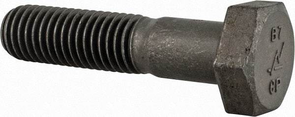 Made in USA - 5/8-11 Thread, 2-3/4" Length Under Head, Alloy Steel Hex Head Bolt - Uncoated, UNC Thread, ASTM A193, Grade B7 - Americas Industrial Supply