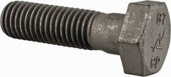 Made in USA - 5/8-11 Thread, 2-1/4" Length Under Head, Alloy Steel Hex Head Bolt - Uncoated, UNC Thread, ASTM A193, Grade B7 - Americas Industrial Supply